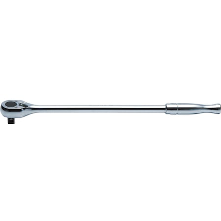 Ko-Ken Ratchet Handle 24 teeth 410mm Polished Handle 1/2 Sq. Drive 4753P-410